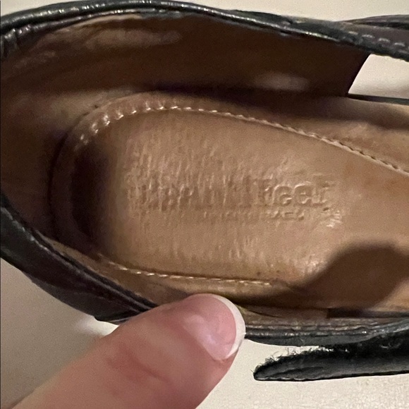 Beautifeel Brazil Metallic Strappy Fisherman’s Sandals 40/9 Leather - Picture 2 of 7